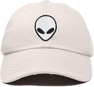 DALIX Alien Head Men's and Women's Baseball Cap 