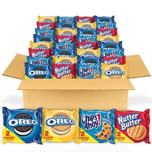 OREO Original, Golden, CHIPS AHOY Nutter Butter Cookie