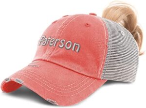Paterson Women's Ponytail Cotton Cap