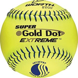 Worth 12 SYCO Gold Dot Extreme Classic M USSSA Slowpitch Softball